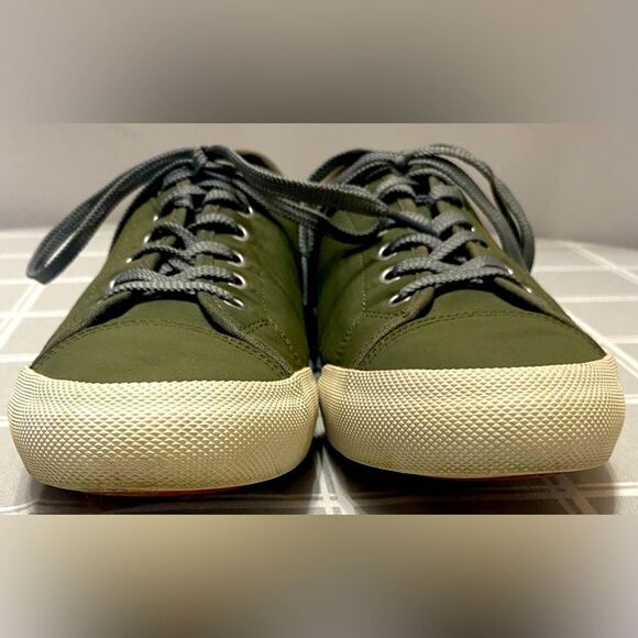 Sea Vees Army Issue Low Std Womens Sz 9 Olive Nylon Lace Up Shoes Sneakers - Picture 5 of 15